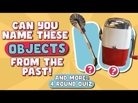 Senior QUIZ: Guess VINTAGE OBJECTS and More  🧠 Test your memory! 👑 Part 4