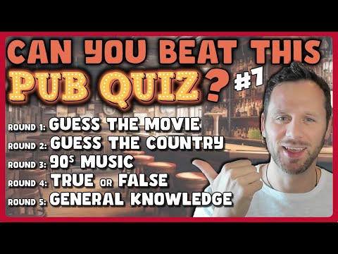 Join My WEEKLY Virtual PUB QUIZ: Will You Conquer the LEADERBOARD?