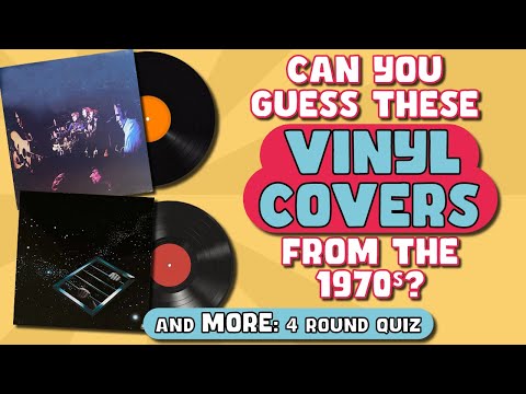 Senior QUIZ: Guess 70s LP COVERS and More  🧠 Test your memory! 👑 Part 3