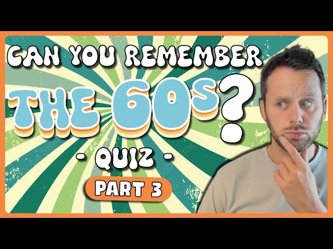 Play The TOUGH 1960s Trivia Quiz! – Test if You Remember The 60s – Part 3