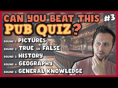 Virtual Pub Quiz: 5 Rounds 🏆 JOIN ME and play the Pub Quiz!