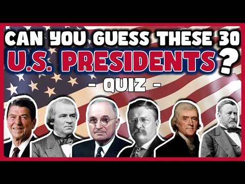 Think You Know U.S. PRESIDENTS? | Take the USA Presidents Quiz!