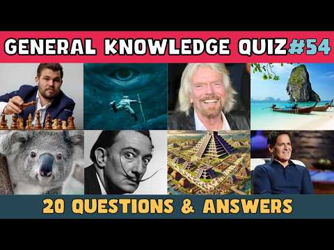 Can YOU answer the 20 TOUGHEST General Knowledge Quiz Questions?