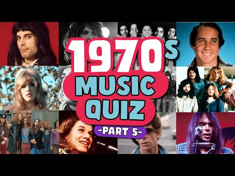 1970s Music Quiz: Guess the 70s Song, Artist or Album 🎸 PART 5