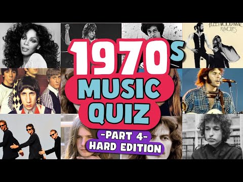 Did you live through the 70s? 1970s Music Quiz: Guess the Song, Artist or Album 🎸 PART 4