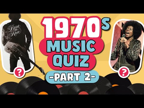 1970s Songs Quiz: Guess the Artist 🎸 Who Sang That Song? 🤔 PART 2