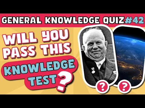 Test Your Memory and General Knowledge with this Virtual Quiz