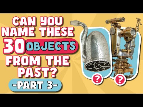 Senior QUIZ: Remember these vintage objects?  PART 3 🧠 Test your memory! 👑