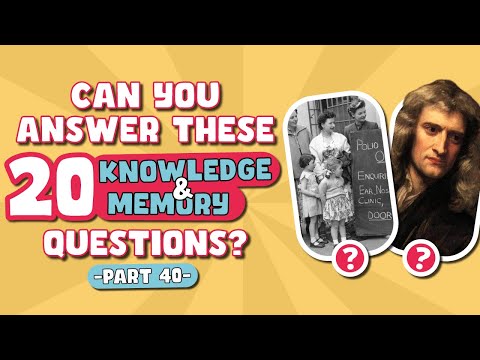 Knowledge and Memory  Test! 💡 Can You Score 15/20? 🧠 Start the Pub Quiz! 👑