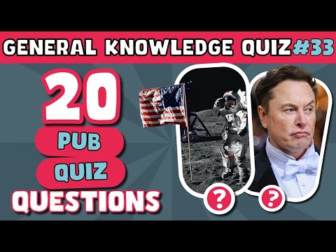 QUIZ 👑Dare To Test your General Knowledge? 🧠 Virtual Pub Quiz!👑