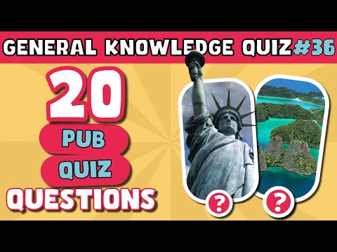 Trivia QUIZ 🧠 Can You Score 15/20? ✅ General Knowledge Test!👑