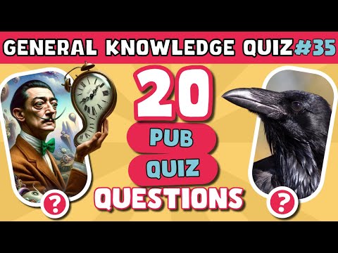 Memory and Knowledge Test! 🧠 Can You Score 13/20? 💡 Do the Pub Quiz! 👑