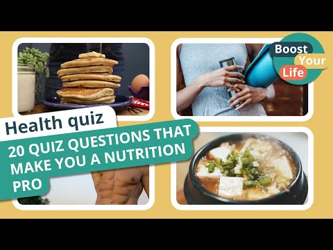 Trivia QUIZ: Master Nutrition Today, Boost Your Health IQ with 20 Questions