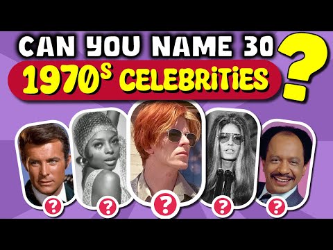 PROVE You’re a 70s EXPERT by Naming These Iconic Faces! 👑 Senior QUIZ