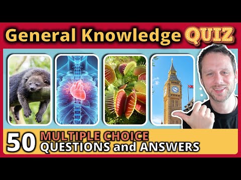50 QUIZ QUESTIONS: Think you’re smart? This GENERAL KNOWLEDGE TRIVIA QUIZ will test that!