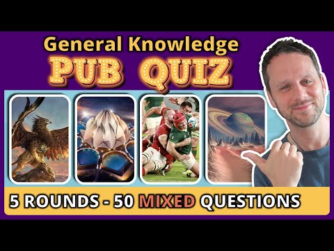 🔔 CHALLENGE: Play the 5-ROUND TRIVIA QUIZ 🧠 PUB QUIZ
