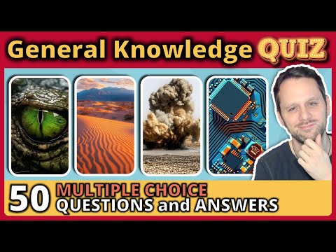 🧠 GENERAL KNOWLEDGE TRIVIA QUIZ with 50 Questions and Answers!