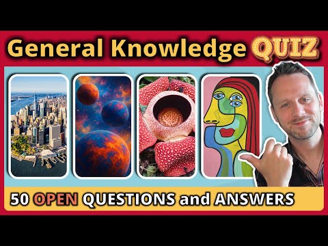 This QUIZ starts EASY, then gets HARD! 🧠 GENERAL KNOWLEDGE TRIVIA QUIZ