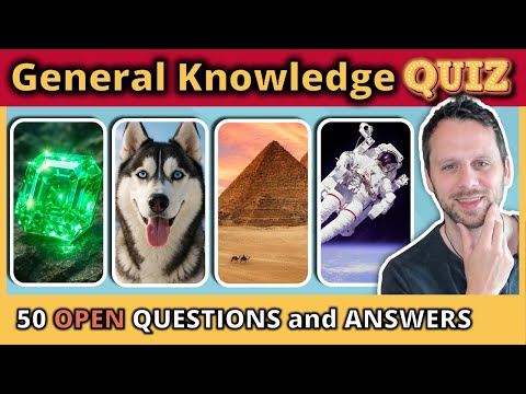 ⚡50 General Knowledge Questions | PLAY the Trivia Quiz Game