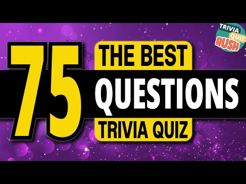 The TRIVIA QUIZ that stands out! 🚨 75 Questions General Knowledge Pub Quiz
