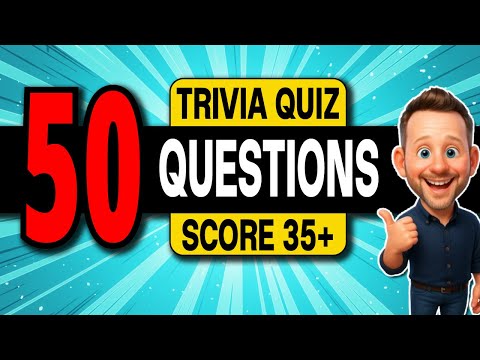 The Next Level TRIVIA QUIZ! 🏆 50 Questions General Knowledge Pub Quiz