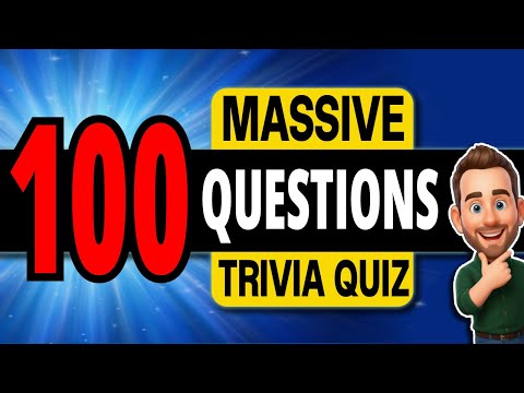 100 Trivia QUIZ questions EVERYONE should try! 🏆 Pub Quiz General Knowledge