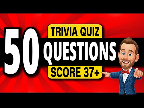 50 FUN Trivia Quiz Questions EVERYONE Can Beat!