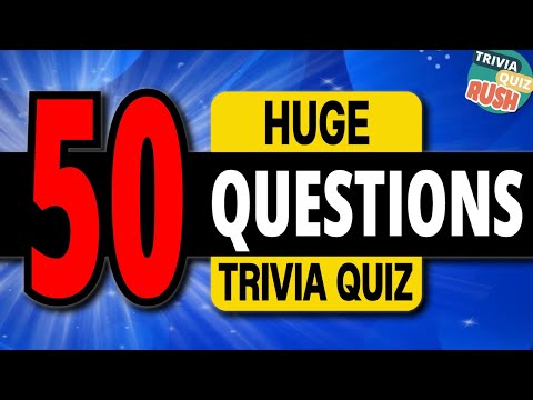 The TRIVIA QUIZ built different! ➡️ 50 Questions | General Knowledge Pub Quiz