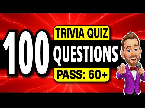 100 Fun Trivia Quiz Questions EVERYONE Should Know! ➡️ Pub Quiz General Knowledge