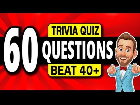 60 FUN Trivia Quiz Questions EVERYONE Should Get!