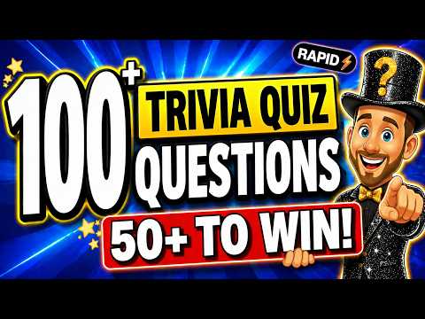 100+ FUN Trivia Questions Quiz EVERYONE Needs To Try!