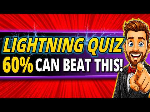 50 QUICKFIRE Questions ⚡ Can YOU Beat this GENERAL KNOWLEDGE Quiz?