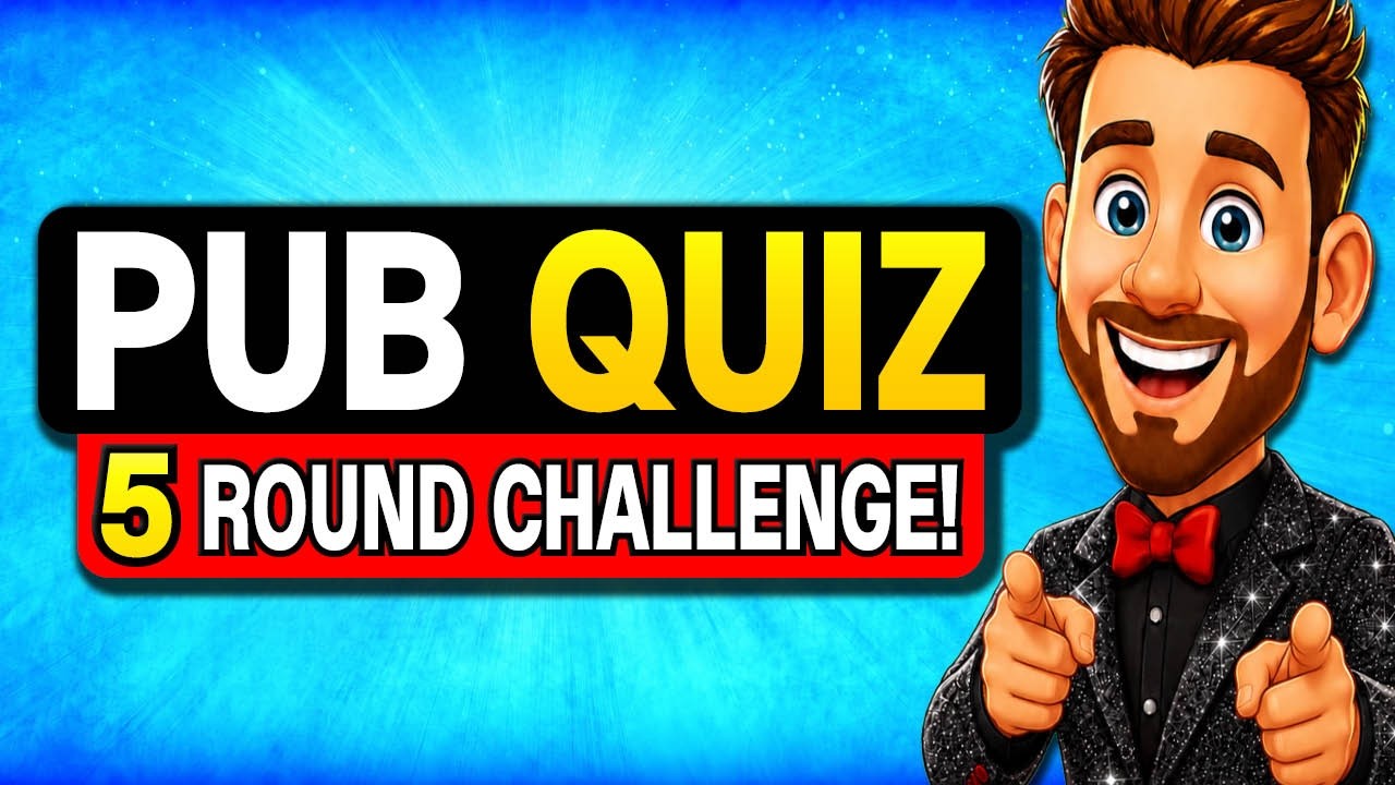 100 General Knowledge Trivia Questions | 5 Round Pub Quiz